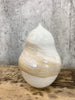 White Large 'Waves and Beach' Vase Sculpture by Rosa
