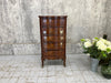 Narrow French Serpentine Veneer Chest of Drawers