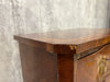 Narrow French Serpentine Veneer Chest of Drawers