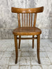 Set of 4 Thonet Saddle Back Bistro Chairs