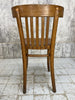 Set of 4 Thonet Saddle Back Bistro Chairs