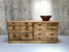 Rustic Haberdashery Shop Counter / Chest of Drawers / Kitchen Island