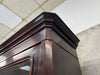 Mahogany Vitrine Double Door Glazed Display Cabinet
