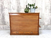 151cm wide Solid Wood Tambour Filing Cabinet Sideboard