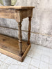 147.5cm Solid Oak Drapers Work Bench Style Console Table