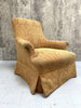 Pair of Napoleon III Ebonised Turned Leg Armchairs to reupholster