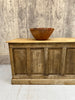 286cm Shop Counter Sideboard Open Shelves Kitchen Island with Drawers