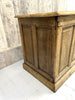 286cm Shop Counter Sideboard Open Shelves Kitchen Island with Drawers