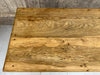286cm Shop Counter Sideboard Open Shelves Kitchen Island with Drawers