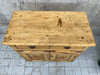 Rustic Small French Shop Counter Cupboard Storage