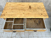Rustic Small French Shop Counter Cupboard Storage