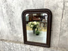 66.5cm Dark Brown (Leather Effect) Louis Philippe Mirror