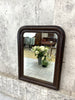 66.5cm Dark Brown (Leather Effect) Louis Philippe Mirror