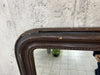 66.5cm Dark Brown (Leather Effect) Louis Philippe Mirror