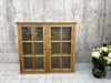 Pine Glazed Wall Mounted Cabinet
