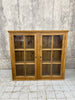 Pine Glazed Wall Mounted Cabinet