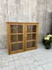Pine Glazed Wall Mounted Cabinet