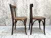 Pair of Mis Coloured French Kitchen Cafe Chairs