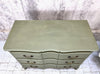 Green 109cm Three Drawer Chest of Drawers