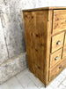 Solid Pine Pharmacy Storage 12 Drawers