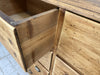 Solid Pine Pharmacy Storage 12 Drawers