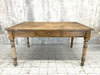 Nearly Square Rustic Kitchen Table Desk