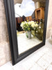 141cm High Black Louis Philippe Mirror