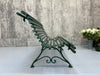 Forest Green 'Parisian' Metal and Wood Garden Bench