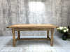 179.5cm Rustic Solid Oak Farmhouse Dining Table