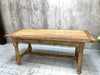 179.5cm Rustic Solid Oak Farmhouse Dining Table