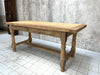 179.5cm Rustic Solid Oak Farmhouse Dining Table