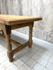 179.5cm Rustic Solid Oak Farmhouse Dining Table