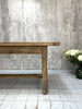 179.5cm Rustic Solid Oak Farmhouse Dining Table