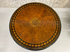 19th Century Circular Amboyna and Ebony Marquetry Table