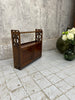 1890's Walnut Wood Wall Mounted Cabinet