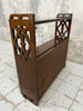 1890's Walnut Wood Wall Mounted Cabinet