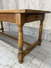 191.5m Walnut Wood French Farmhouse Kitchen Dining Table