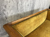 1930 Gold Velvet Sledge Style Canape Sofa