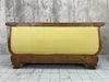 1930 Gold Velvet Sledge Style Canape Sofa