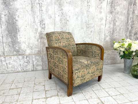 Art Deco Armchair Lounge Chair to reupholster