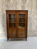 Early 20th Century Vitrine Double Door Glazed Display Cabinet