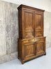 19th Century Walnut Wood  Housekeepers Dresser Cupboard