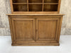 Two Piece Dresser with Cabinets and Pigeon Hole Storage