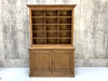 Two Piece Dresser with Cabinets and Pigeon Hole Storage