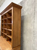 Two Piece Dresser with Cabinets and Pigeon Hole Storage