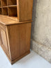 Two Piece Dresser with Cabinets and Pigeon Hole Storage