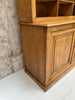 Two Piece Dresser with Cabinets and Pigeon Hole Storage