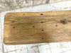 200.5cm long Rustic Pine Wooden Bench