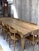 200.5cm Taper Leg Dining Kitchen Table