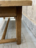 200cm Rustic Oak Farmhouse Refectory Dining Table